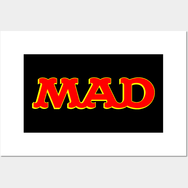 Vintage 90s Mad Magazine Wall Art by HDNRT